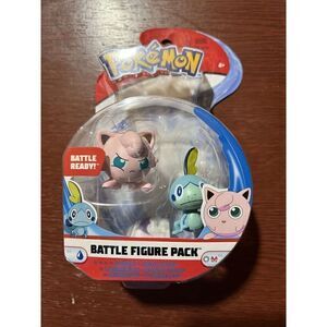 Pokemon Sobble & Jigglypuff Battle Figure Pack Battle Ready Age 4+ NEW Sealed